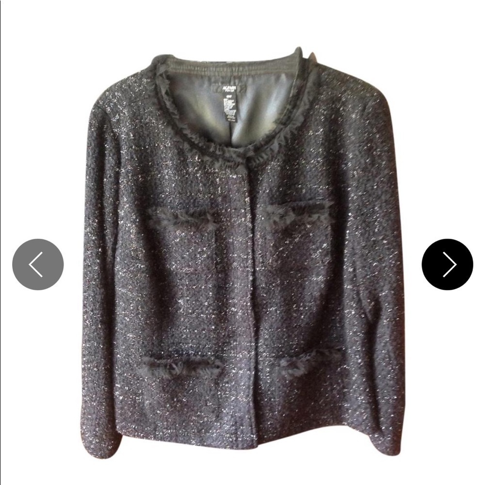 Alfani tweed blazer NWT 6 petite